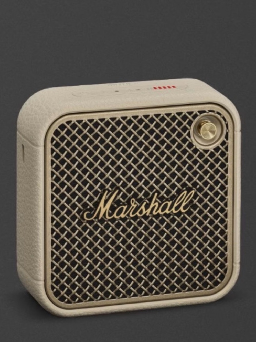 Marshall Willen II Portable Bluetooth Speaker in Cream